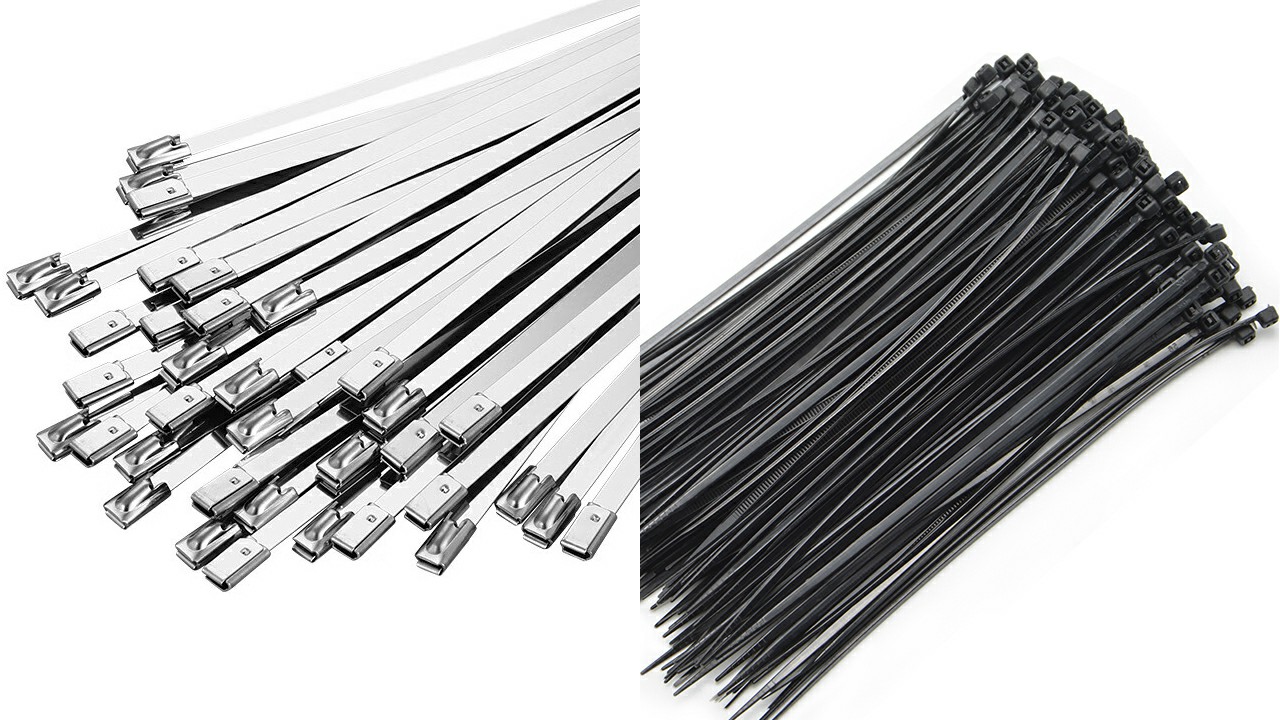 Metal cable ties vs nylon cable ties