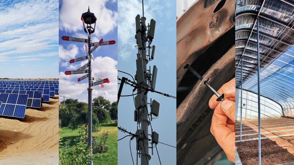 UV-resistant cable ties application scenarios