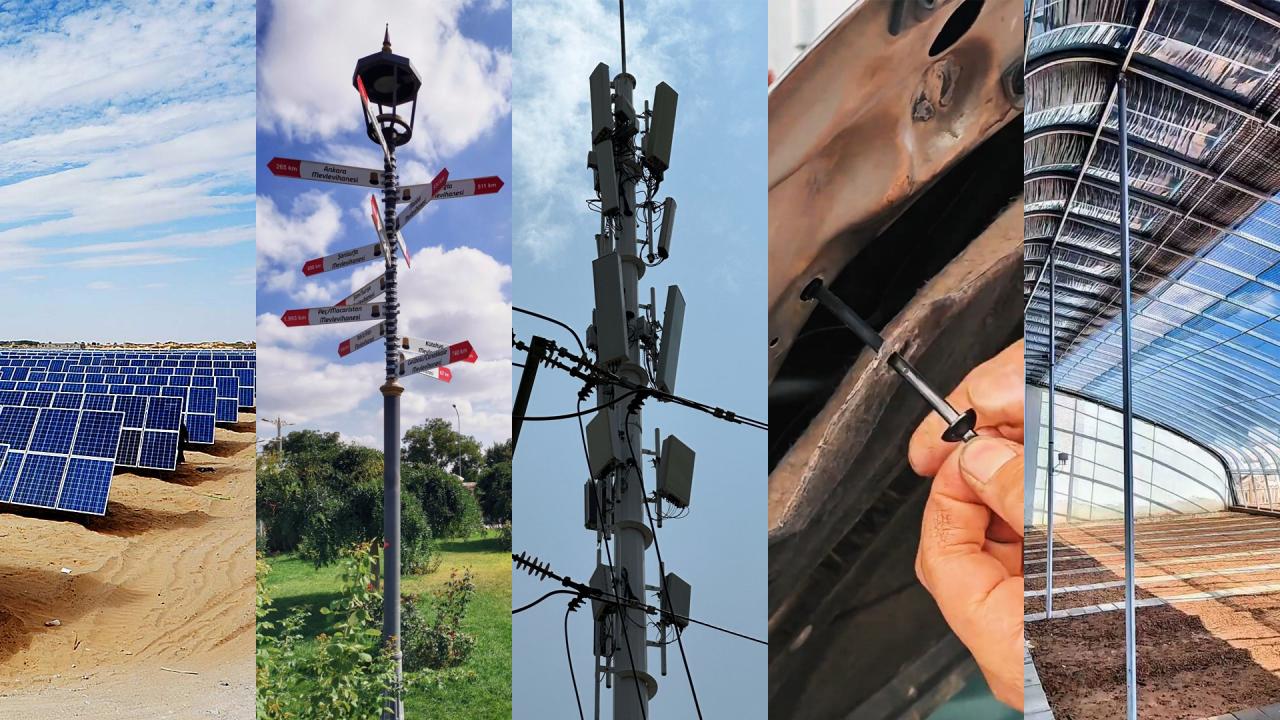 UV-resistant cable ties application scenarios